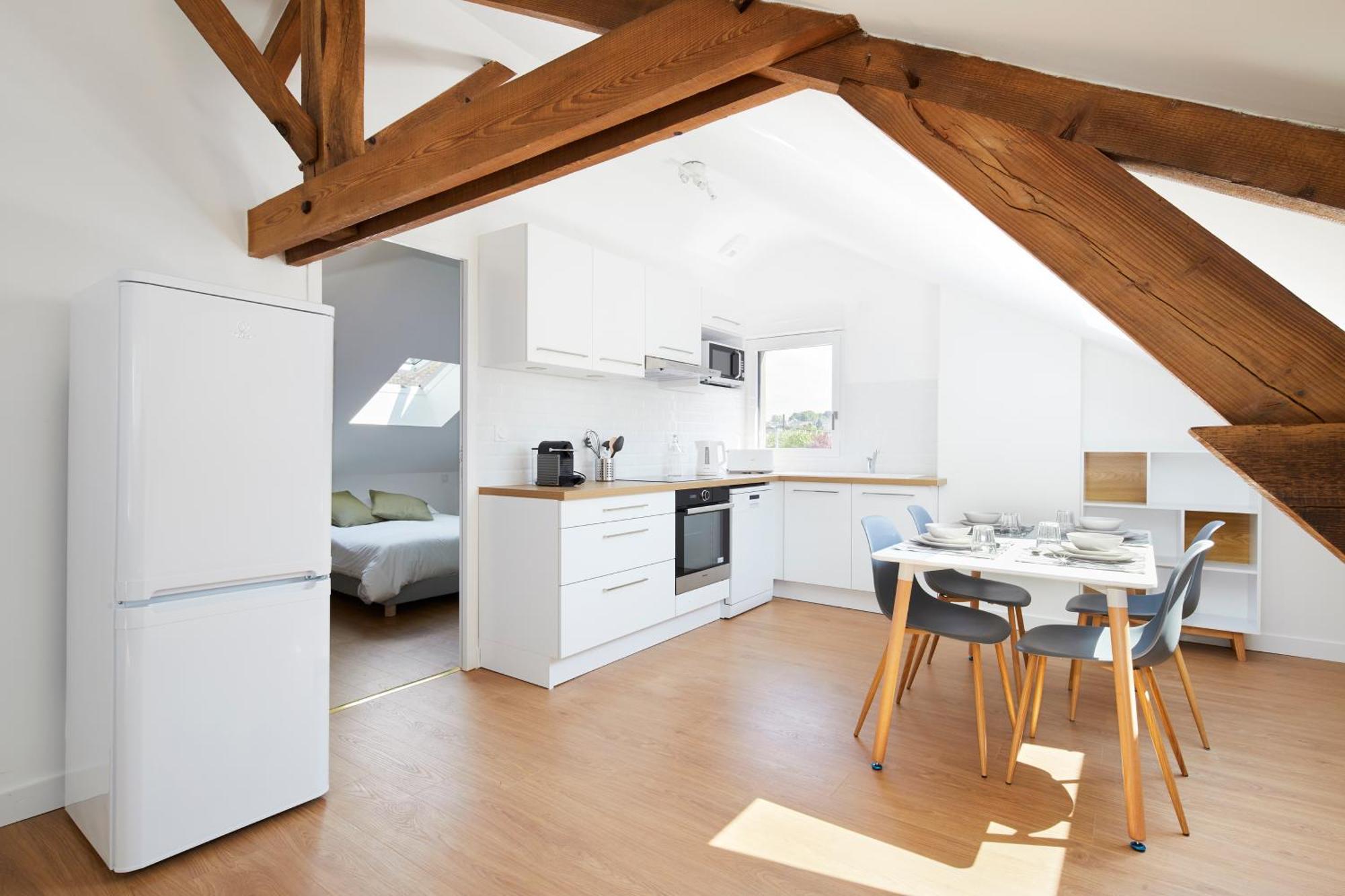 Appartement Minuit A Paris - Wifi Fibre/Linge/Parking à Châteaubriant Extérieur photo